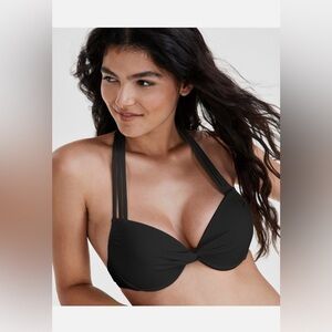 NWT Salt + Cove
Juniors' Strappy Underwire Push-Up Bikini Top Small